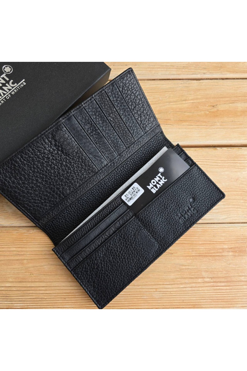 Montblanc Кожаный бумажник 18x9 см
