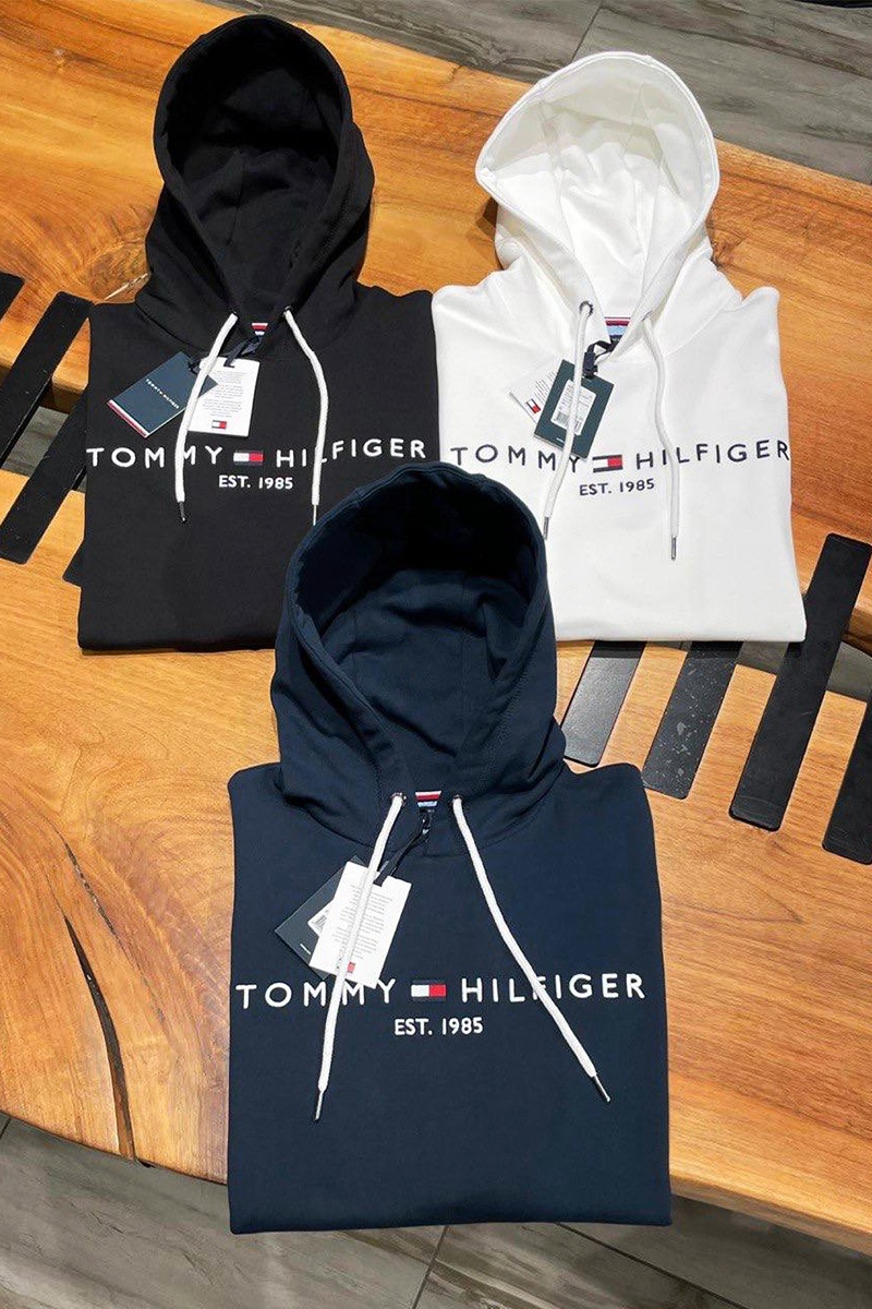 Tommy Hilfiger Мужское чёрное худи