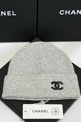 Шапка logo-embroidered premium - Grey