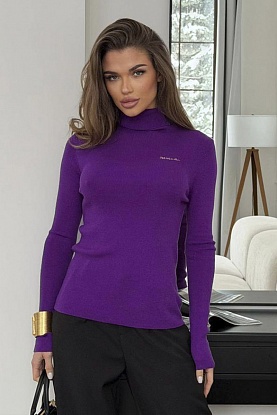 Женская водолазка premium - Purple