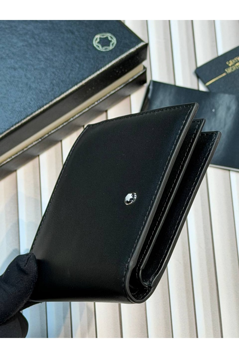 Montblanc Кожаный кошелёк Meistertuck Sartorial premium 11.5x9 см