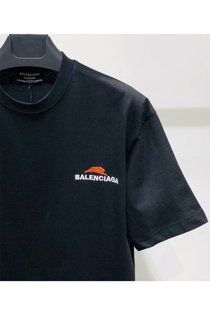 Balenciaga Чёрная оверсайз футболка Year of the Tiger