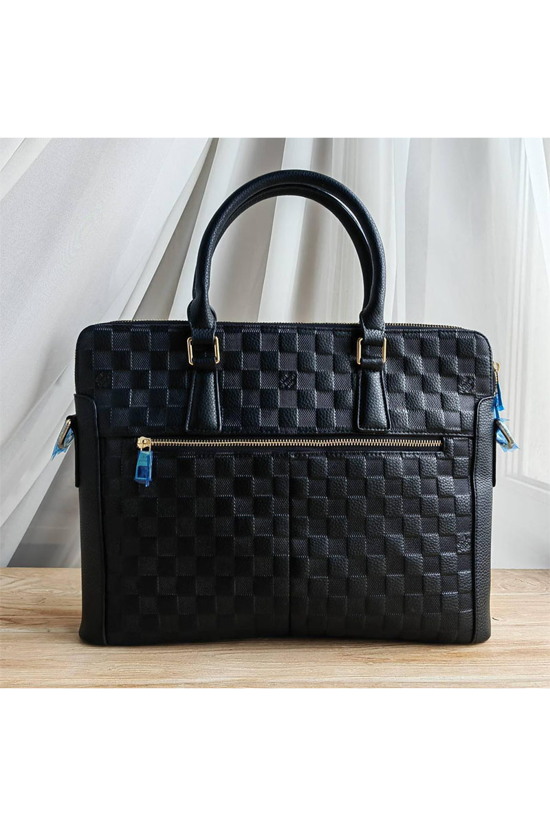 Lоuis Vuittоn Брендовая кожаная сумка 39x28 см