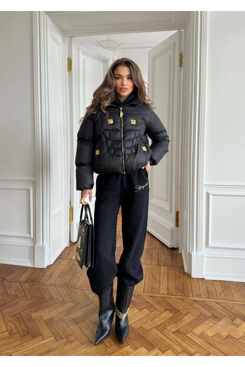 Schiaparelli Женский костюм тройка на флисе premium - Black