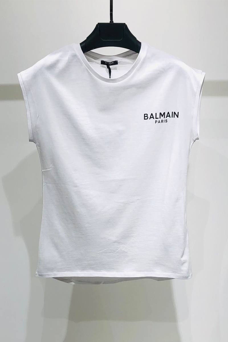 Balmain Женская футболка Paris - White