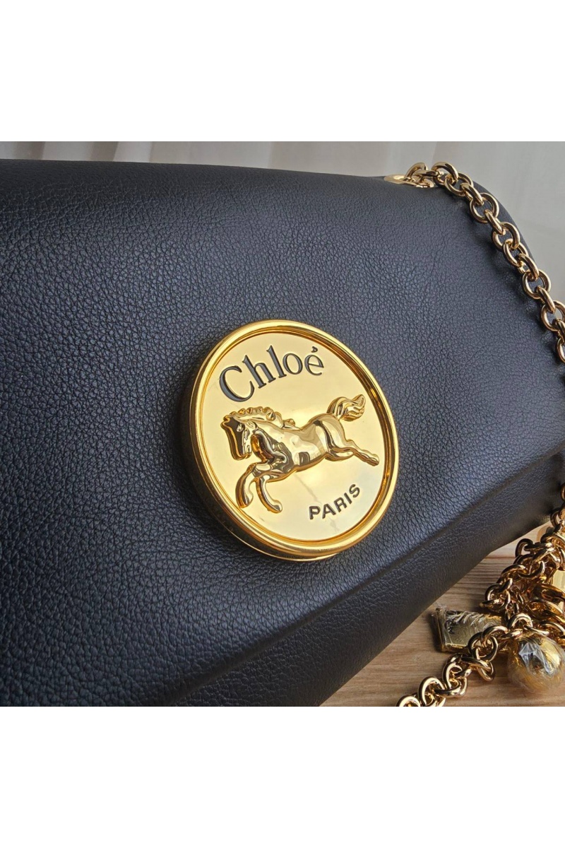 Chloe Кожаная сумка 28x17 см