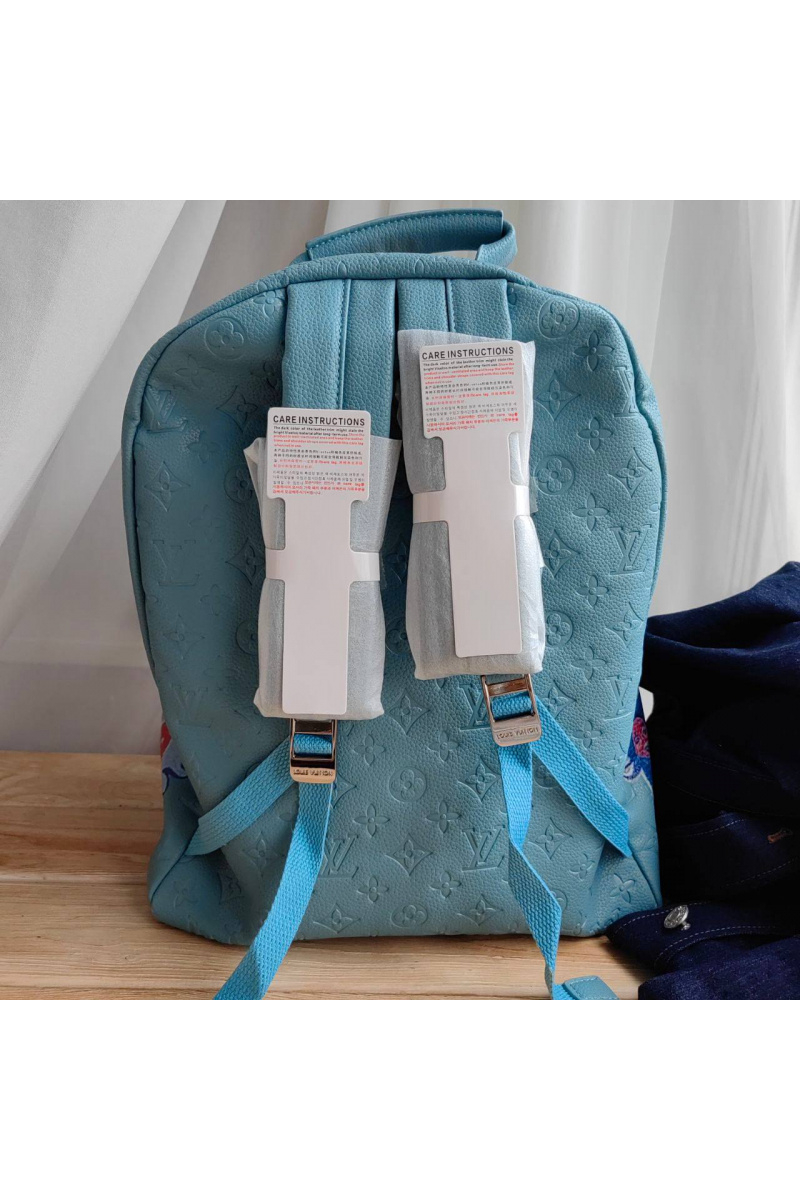 Lоuis Vuittоn Кожаный рюкзак YK Keepall Monogram 40x32 см