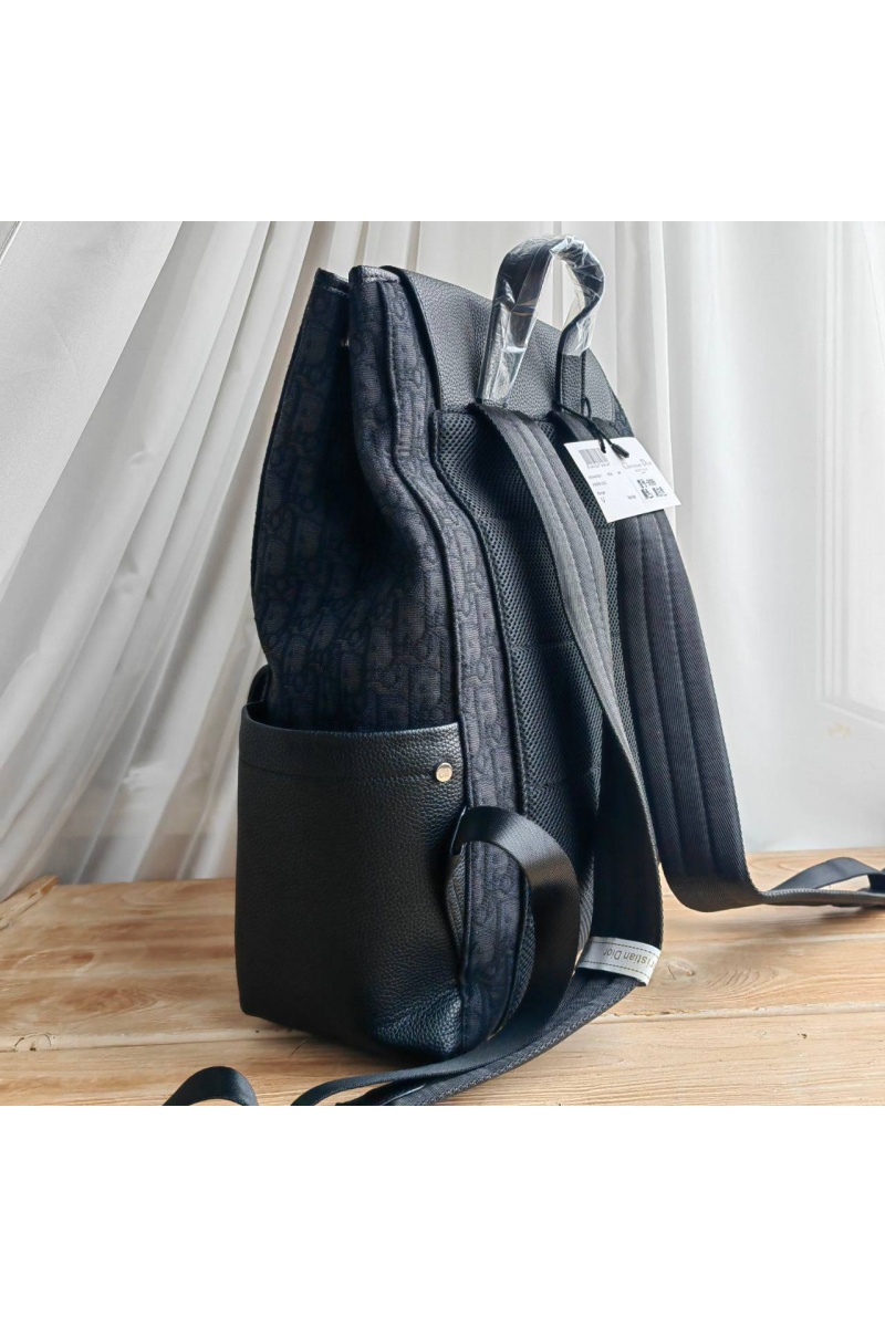 Dior Рюкзак Oblique Jacquard 42x30 см - Black