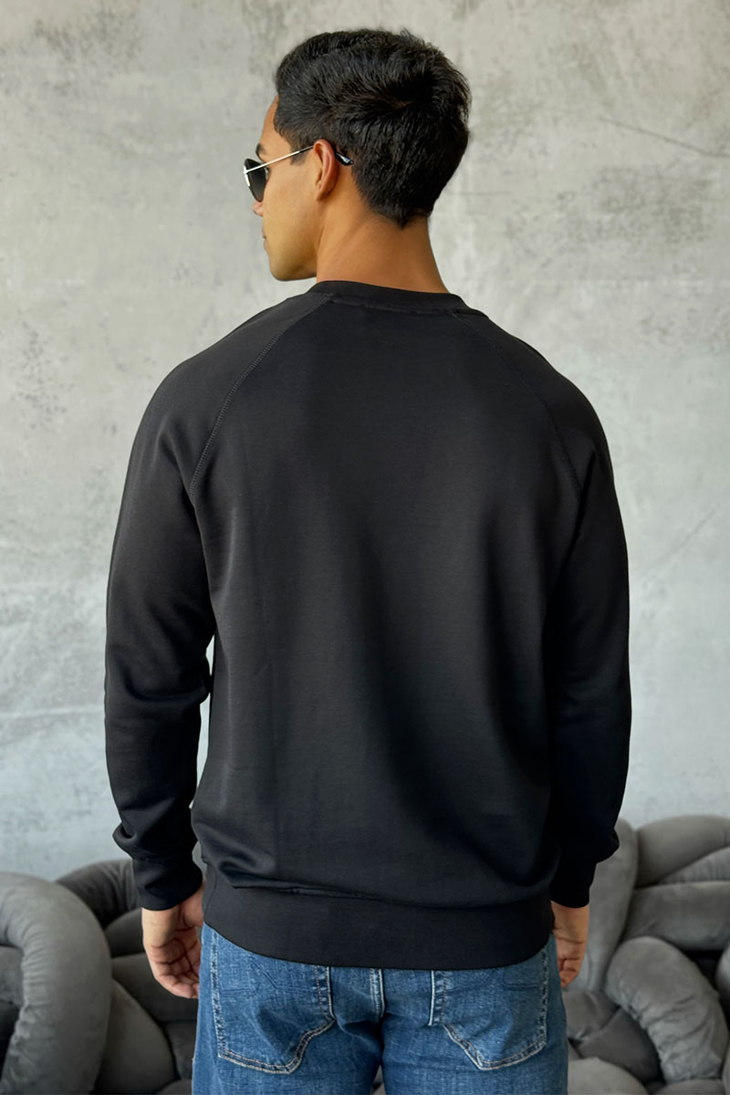 Casablanca Чёрный свитшот Orbite Autour De l'Orange 