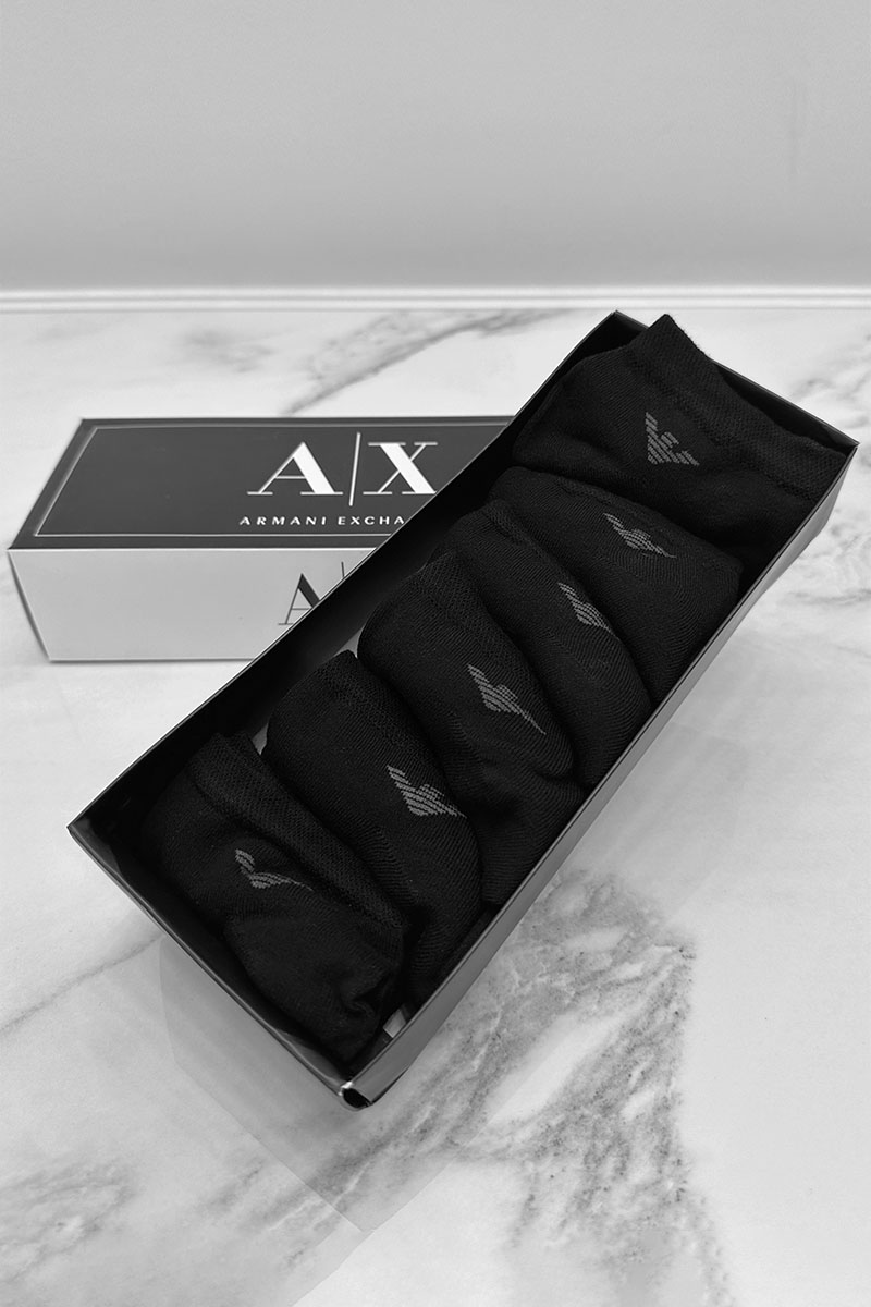 Emporio Armani EA7 Набор чёрных носков 