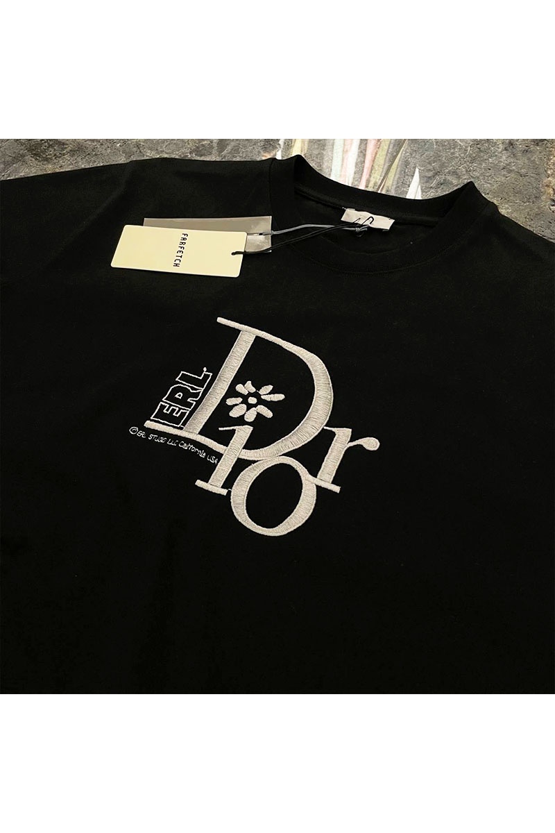 Dior Футболка чёрного цвета by ERL 