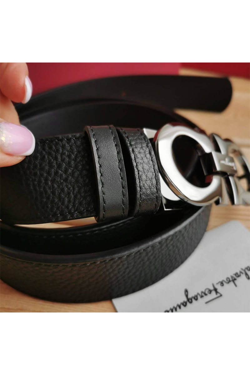 Salvatore Ferragamo Кожаный ремень (длина 100 / 105 / 110 см)