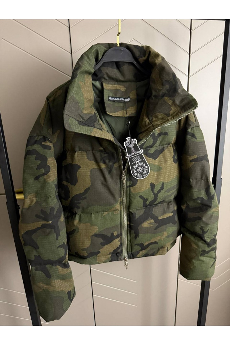 Chrome Hearts Женская пуховая куртка Military