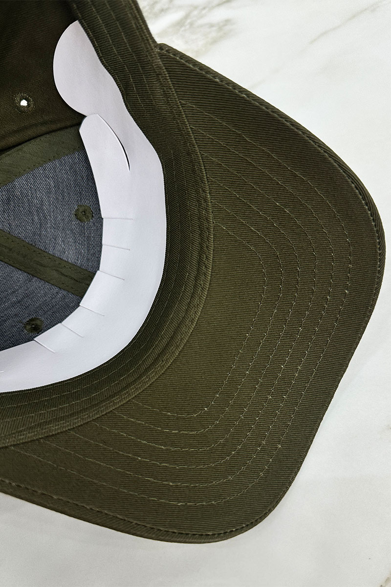 Emporio Armani EA7 Бейсболка зелёного цвета logo-plaque