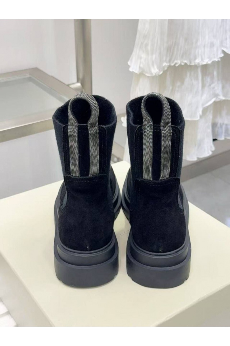 Brunеllо Сuсinеlli Женские замшевые сапоги premium - Black
