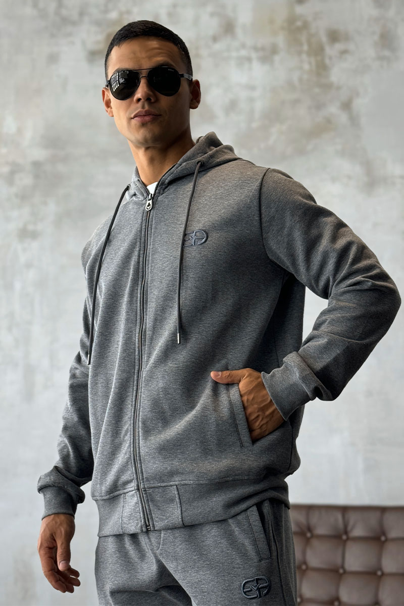 Emporio Armani EA7 Спортивный костюм цвета антрацит 