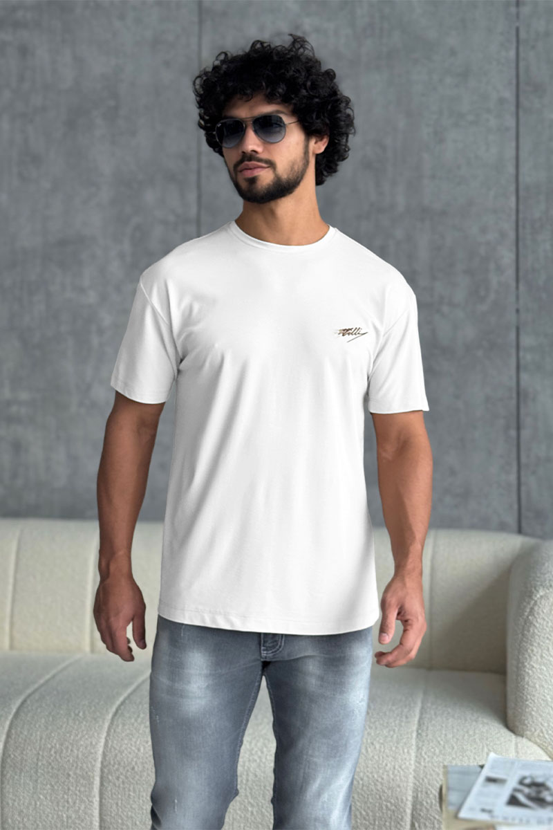 Zilli Мужская белая футболка 