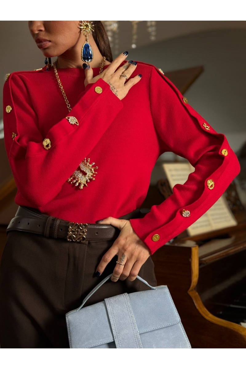 Schiaparelli Женский свитер Premium - Red