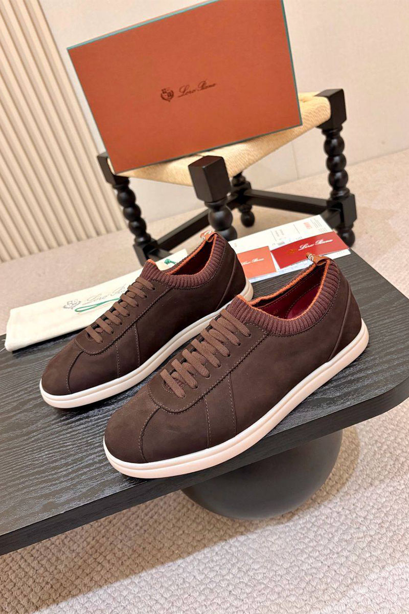 Loro Piana Мужские кроссовки Soho 2.0 Walk - Brown