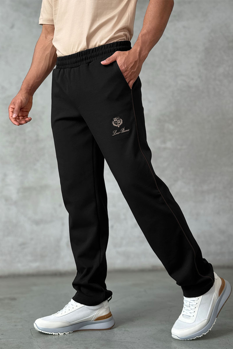 Loro Piana Спортивные штаны чёрного цвета 