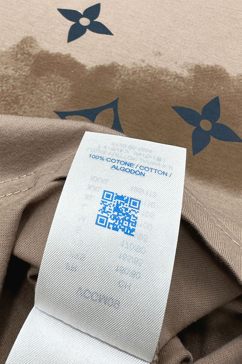 Lоuis Vuittоn Мужская футболка Monogram tie-dye - Brown