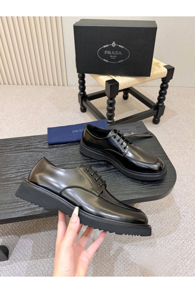 Prada Лакированные ботинки premium - Black