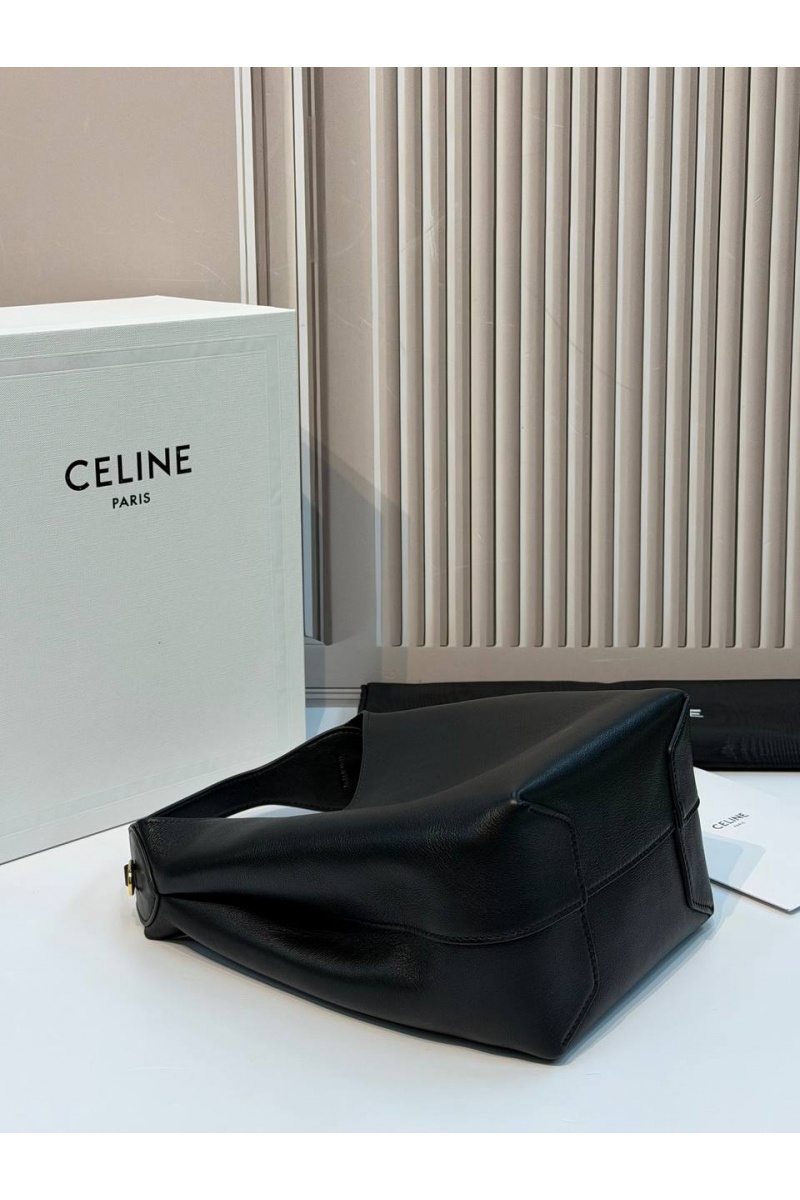 Celine Кожаная сумка Small Hobo premium 18x31x6 см