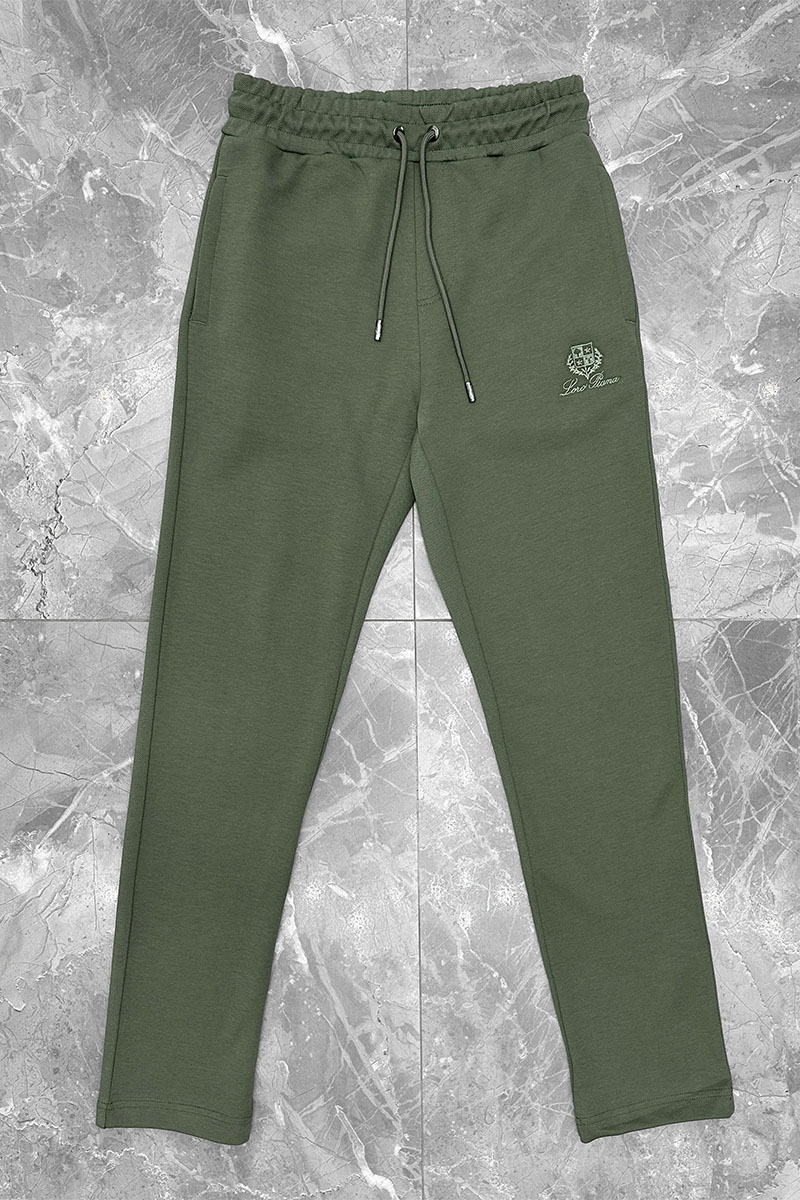 Loro Piana Спортивный костюм logo-embroidered - Green