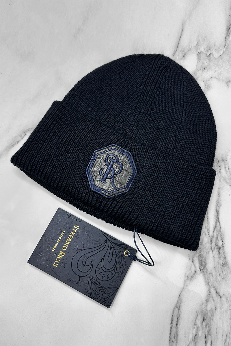 Stеfаnо Riссi Шапка logo-embroidered - Navy