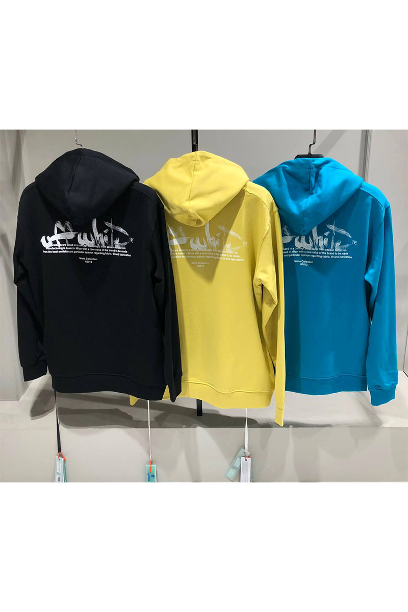 Off-White Чёрное худи Arrows-print 
