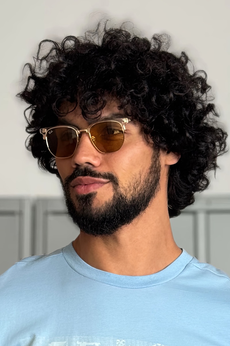 Ray-Ban Солнцезащитные очки New Clubmaster - Yellow