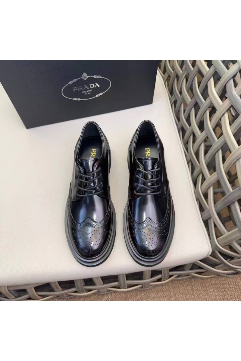 Prada Лакированные ботинки premium - Black