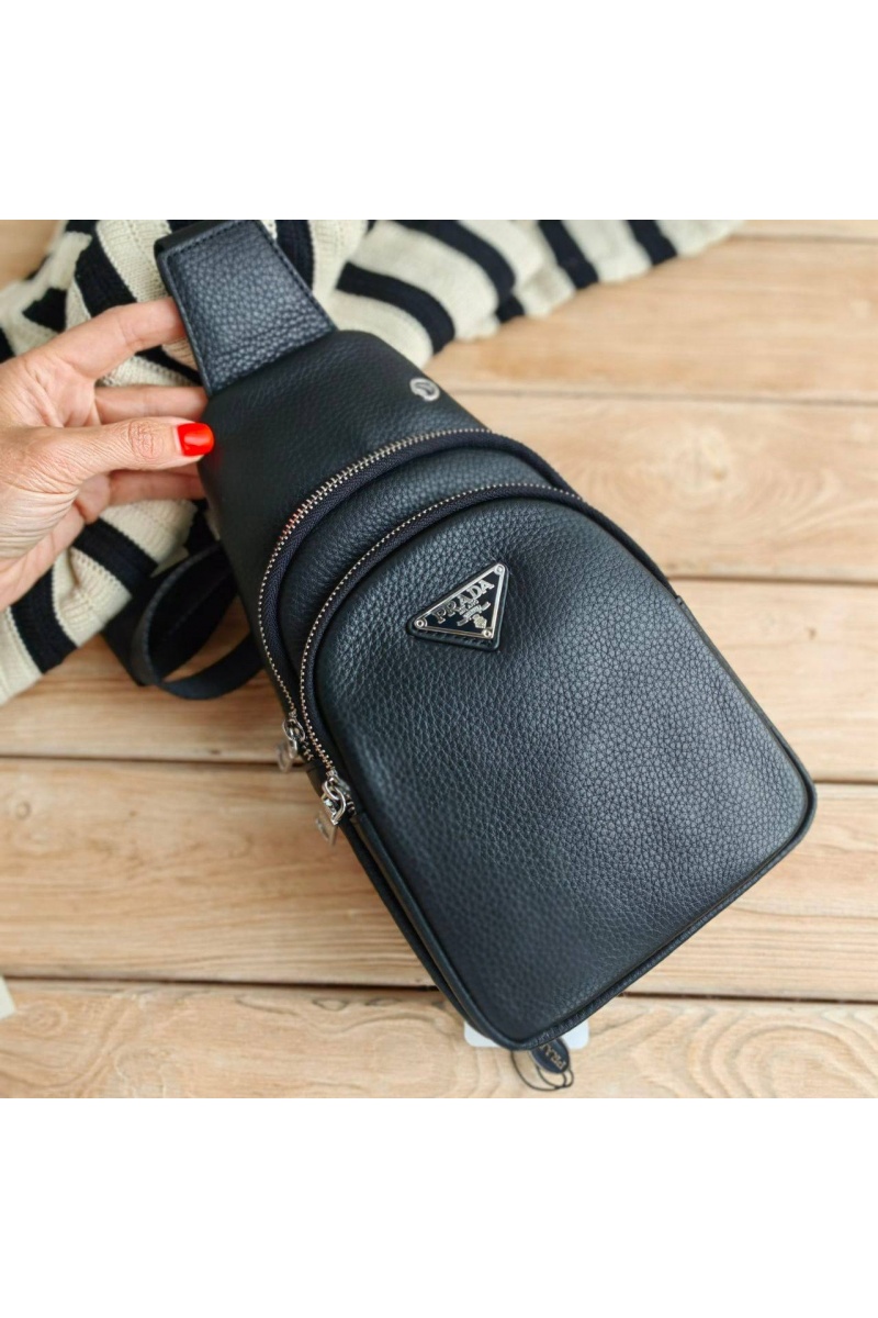 Prada Брендовая сумка Sling 27x15 см - Black