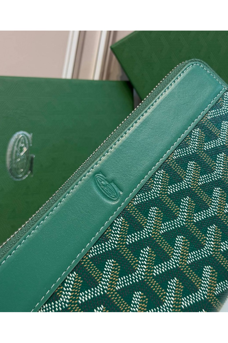 Designer Clothing Кожаное портмоне Goyard Matignon GM premium 20x11x2.3 см