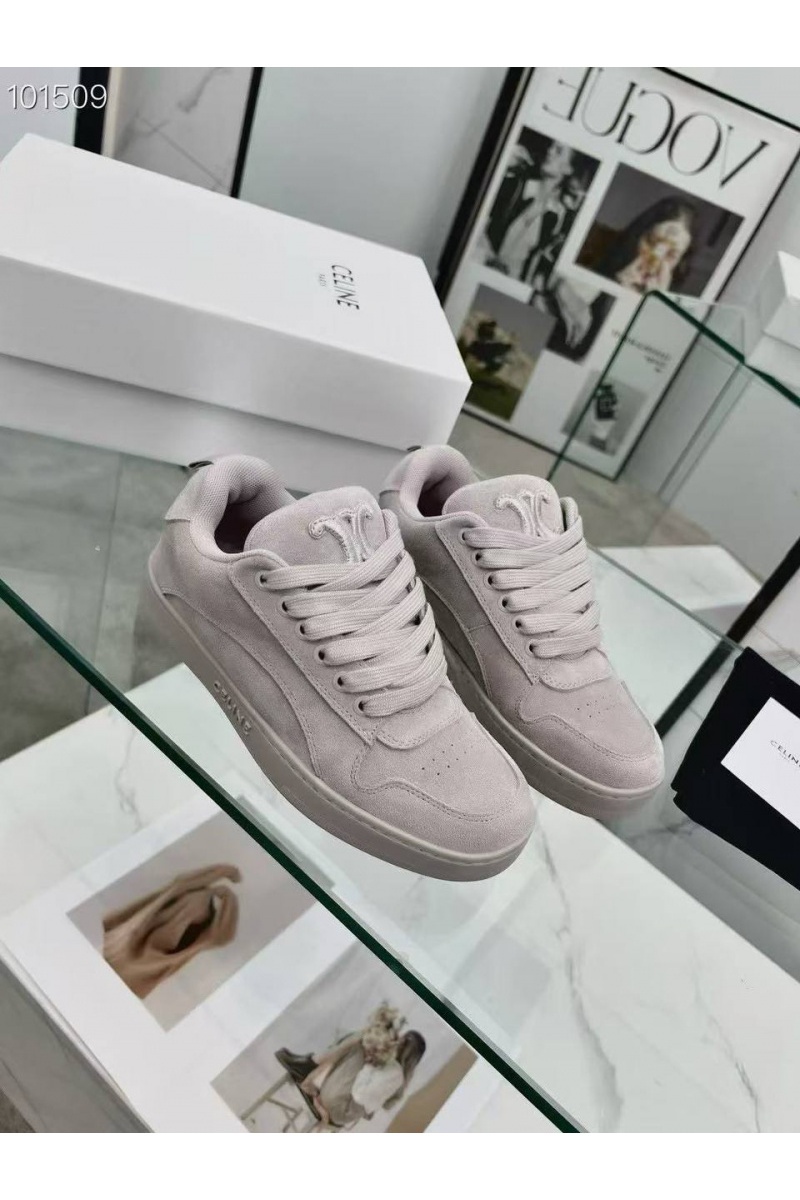 Celine Женские кроссовки Huntington - Grey
