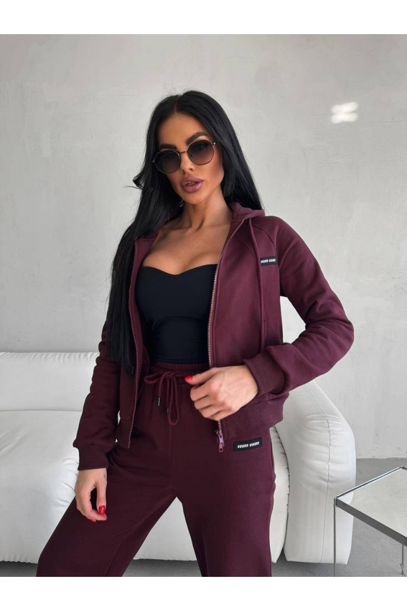 MIU MIU Женский красный костюм premium