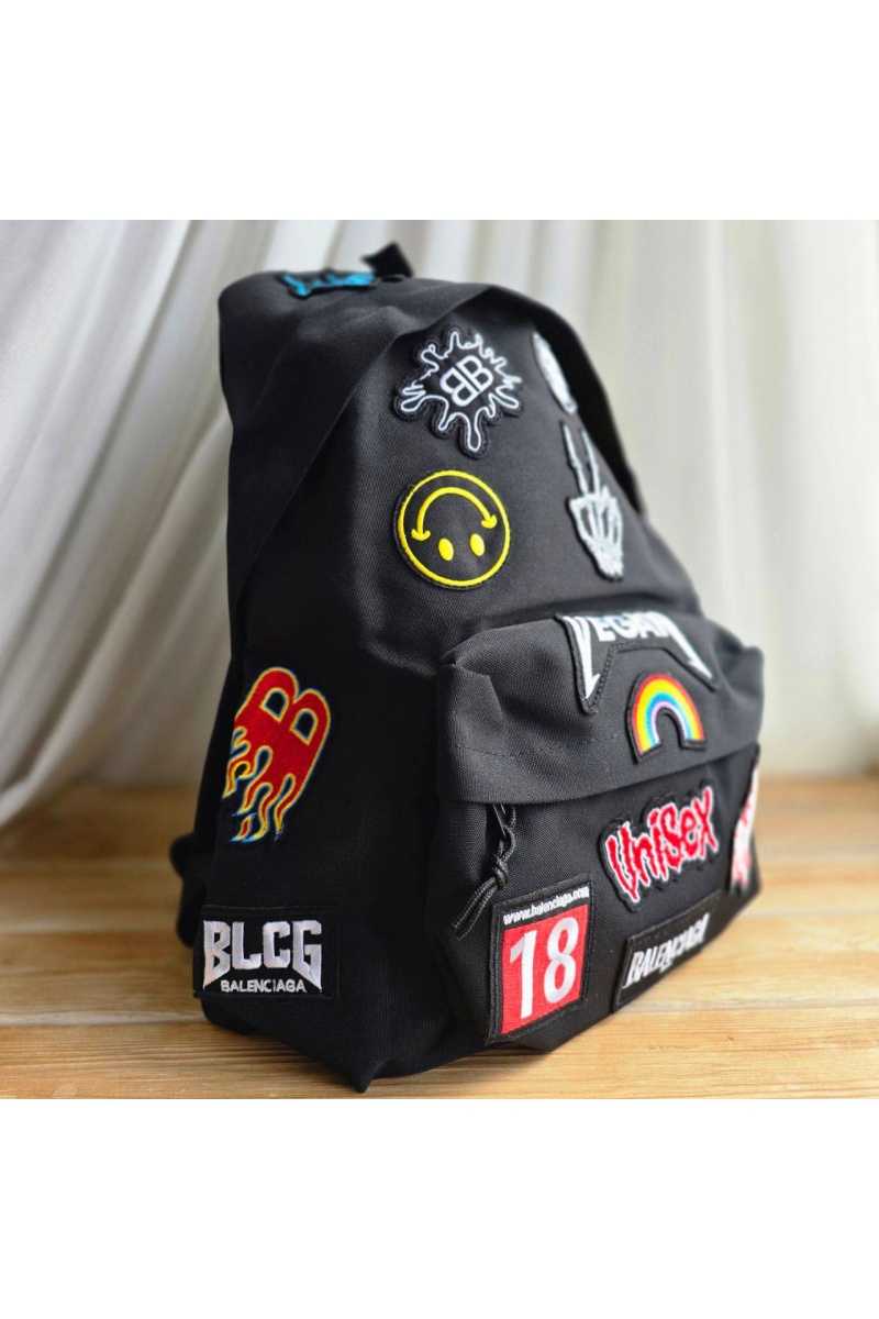 Balenciaga Текстильный рюкзак Explorer Animation 42x32 см