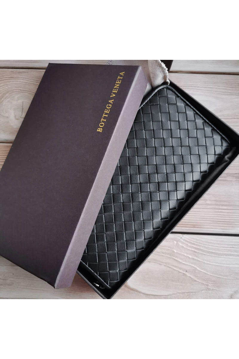 BV Портмоне с молнией - Black 20x10 см