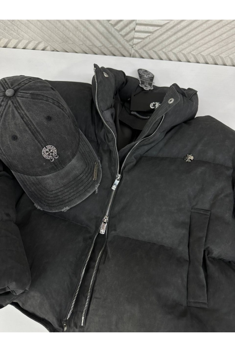 Chrome Hearts Женская чёрная куртка 