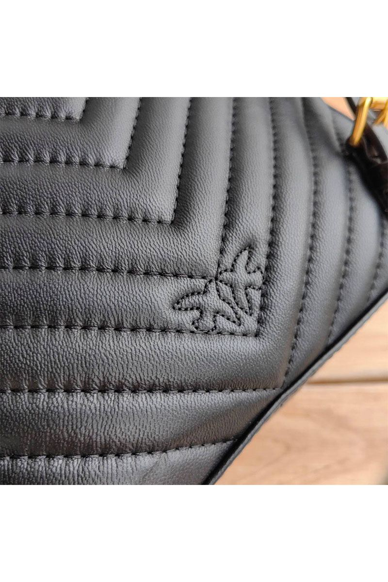  Кожаный рюкзак Love Click 25x22 см