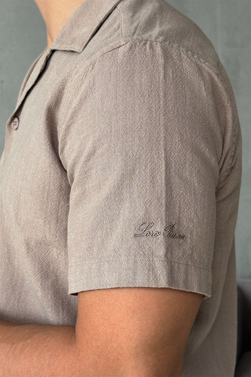 Loro Piana Мужской костюм бежевого цвета 