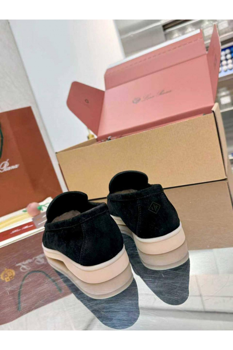 Loro Piana Женские заишевые лоферы Summer Walk premium