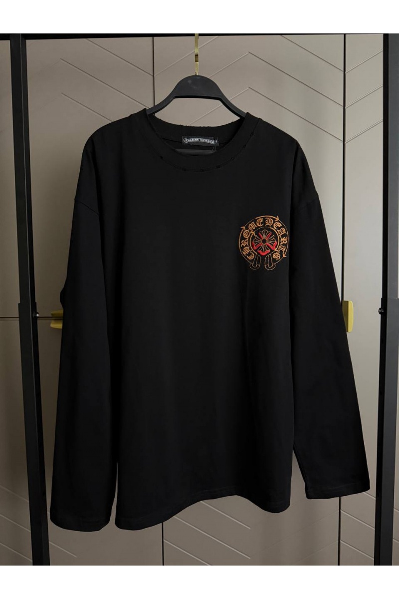 Chrome Hearts Женский трикотажный лонгслив Premium - Black