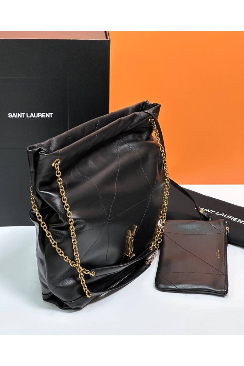 Yves Saint Laurent Кожаная сумка Jamie Premium 28x28x6 см - Black