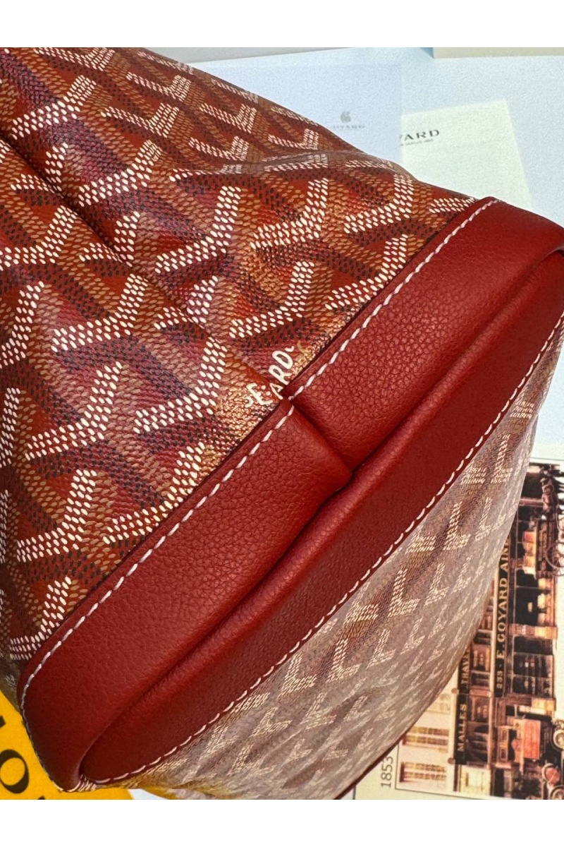 Designer Clothing Кожаная сумка Goyard Artois premium 31x24x15 см