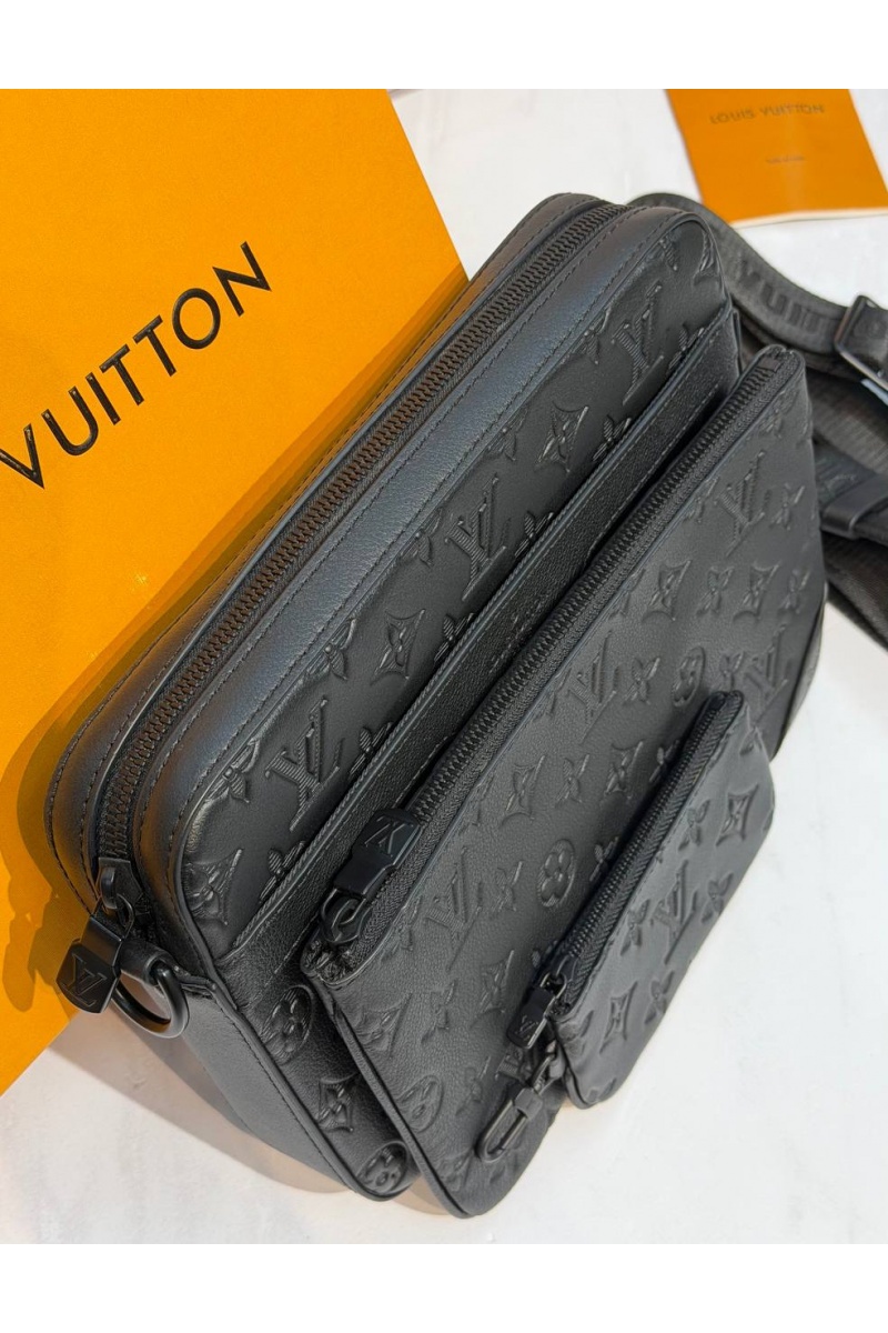 Lоuis Vuittоn Кожаная сумка Trio premium 25x18.5x7 см