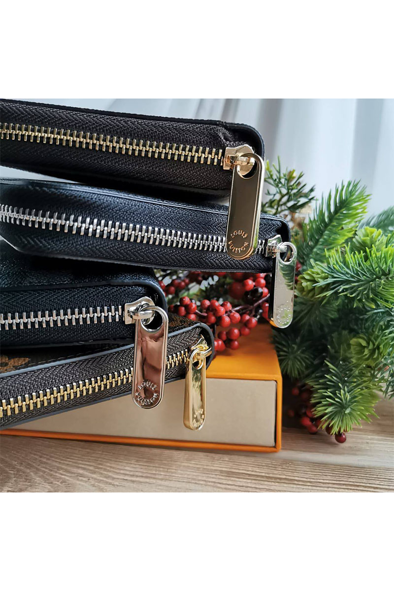 Lоuis Vuittоn Кожаное портмоне Damier 21x12 см