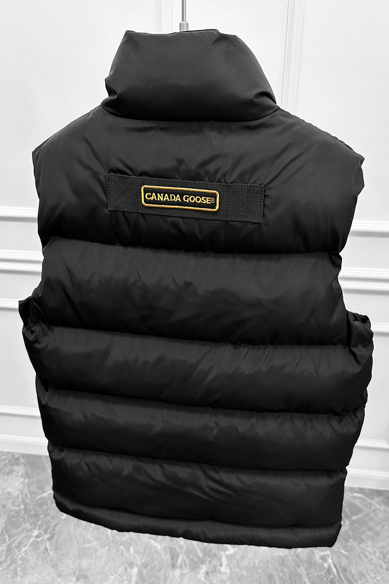 Canada Goose Мужской чёрный жилет Garson Vest 