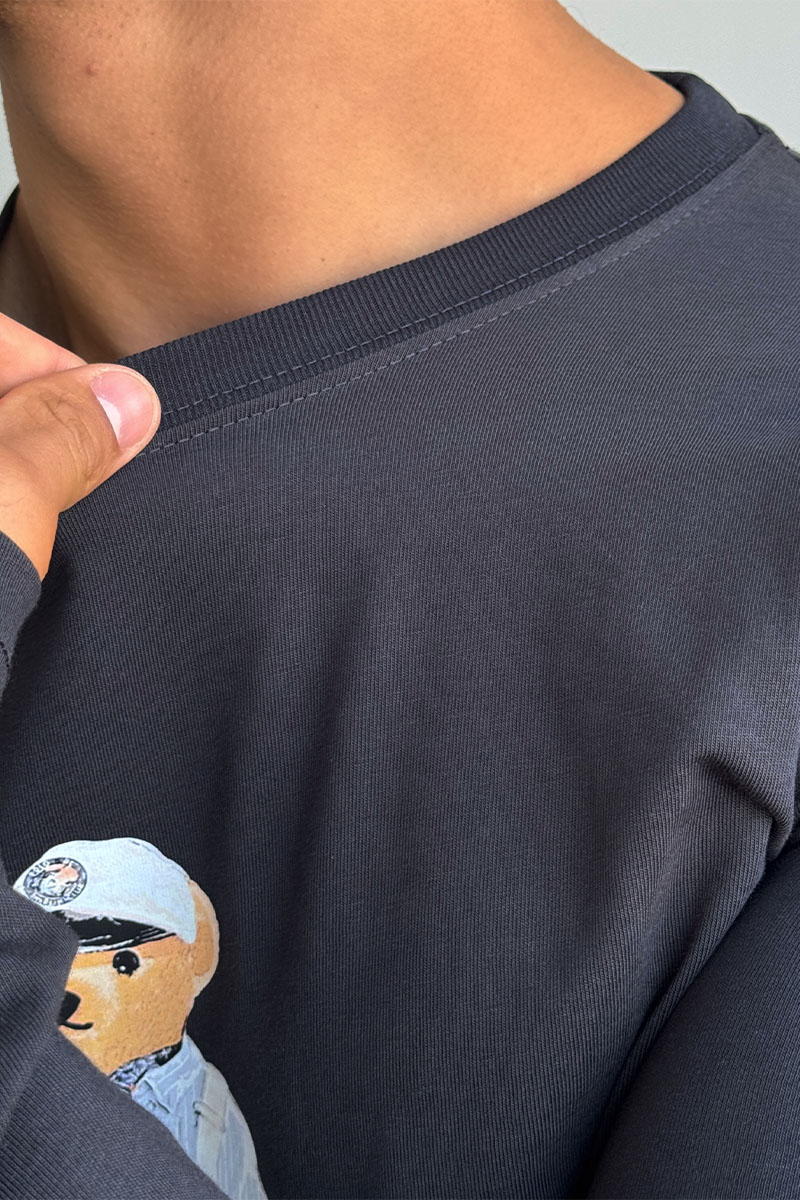 Polo Ralph Lauren Мужской лонгслив "Bear" - Navy