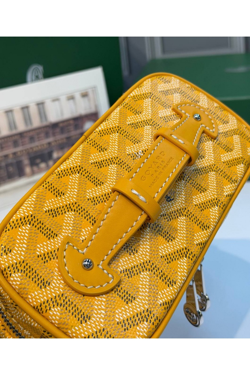 Designer Clothing Кожаная сумка Goyard Muse Mini Vanity ​premium 16,5x10,5x8 см